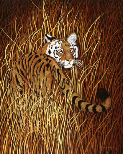 Backward Glance-tiger
